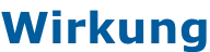 Wirkung
